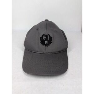Ruger Firearms Gray Cotton Twill Strapback Adult Cap Hat